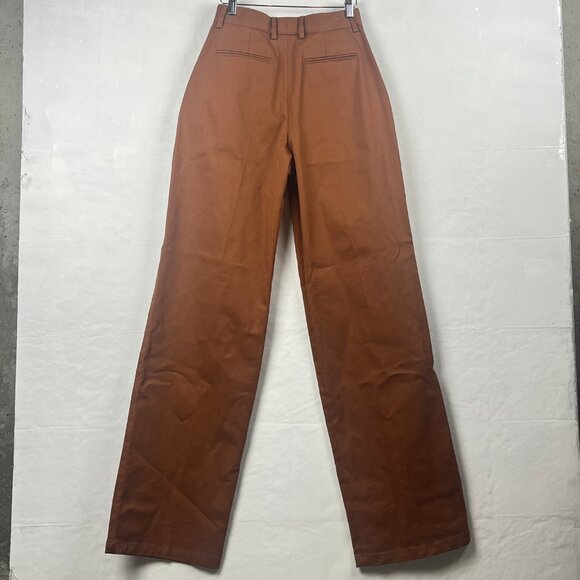 NWT Aknvas Intermix Brown Russet O'Connor Pant 6 - Picture 7 of 8